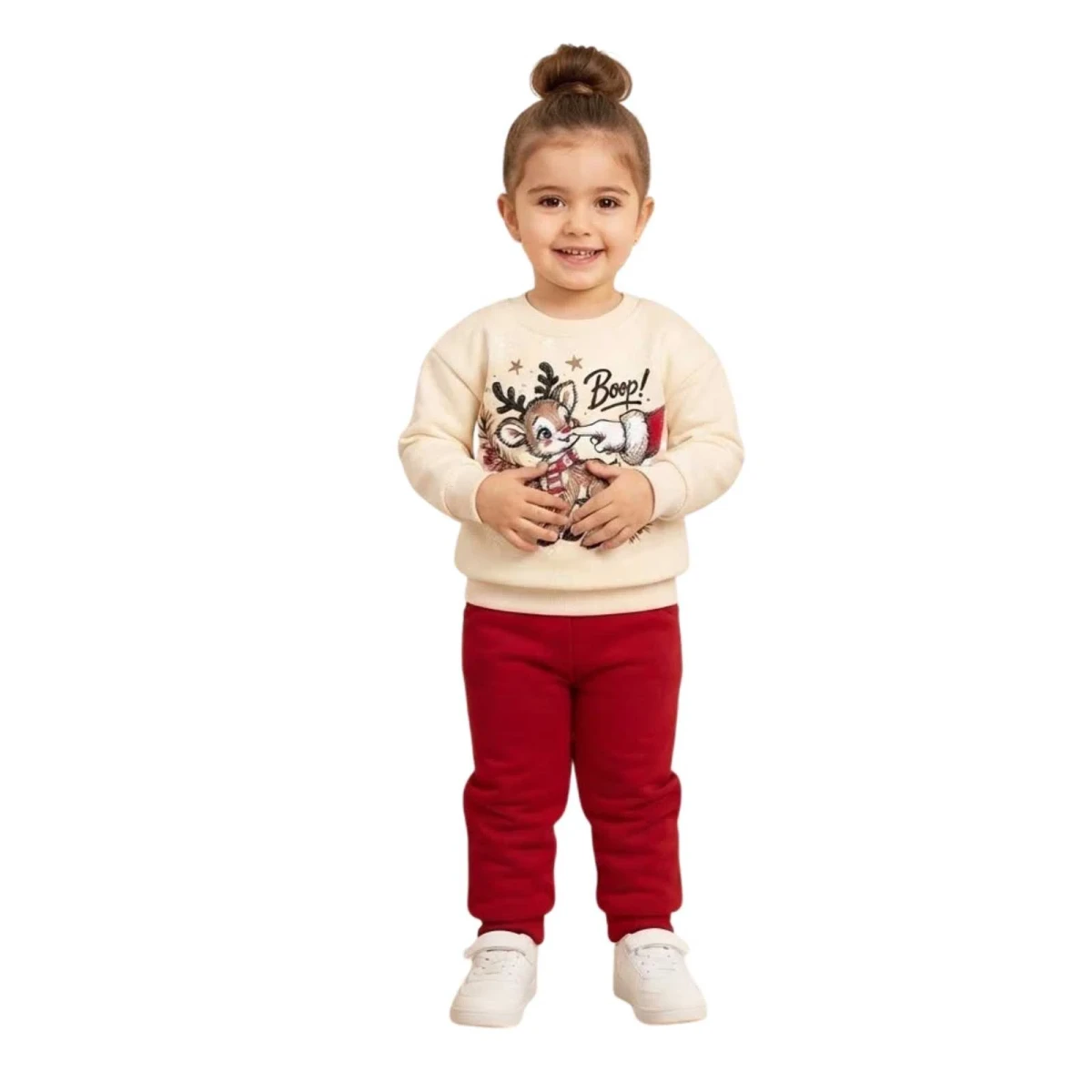 KIZ 1/3 YAŞ GEYIKLI NOEL TAKIM
