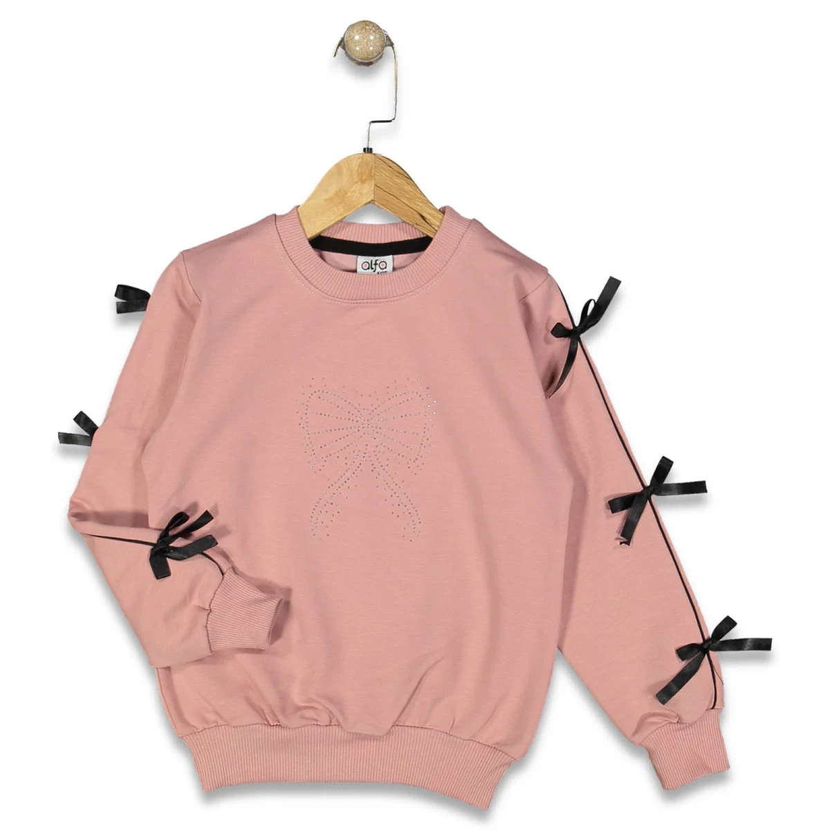 KIZ 5/8 YAŞ KOL FİYONK SWEAT