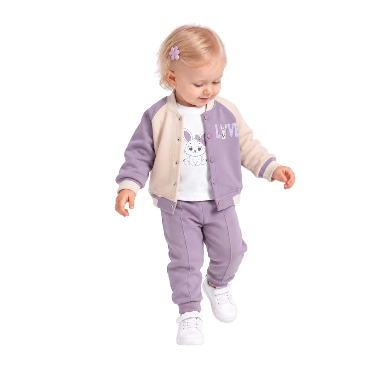 KIZ 6/24 AY LOVE TAVŞAN SÜZENE NAKIŞLI 3 İP 3LÜ TA