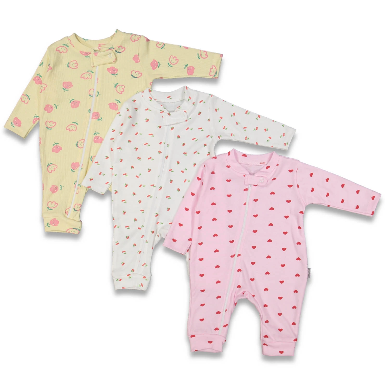 UNISEX 3/9 AY DESENLİ MANŞETLİ FERMUARLI TULUM