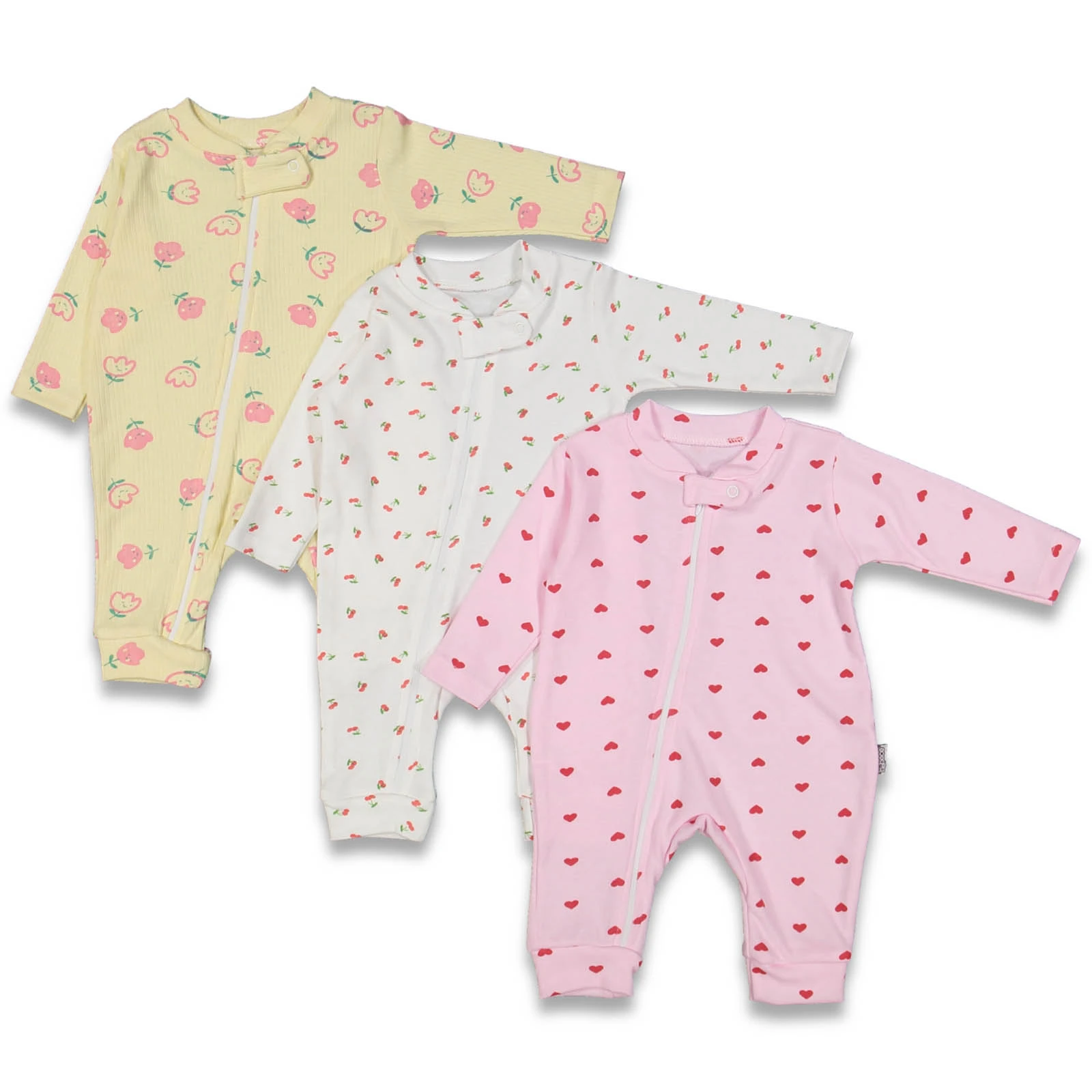 UNISEX 9/18 AY DESENLİ MANŞETLİ FERMUARLI TULUM 