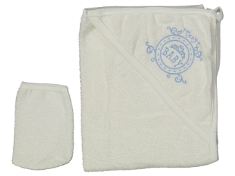 UNISEX 1/36 AY BABY ARMALI DOKUMA HAVLU SİLGİ