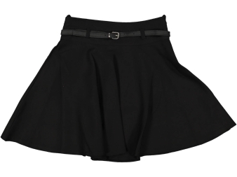 KIZ 9/12 YAŞ KEMERLİ KLOŞ ETEK