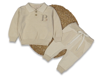 ERKEK 3/12 AY B NAKIŞLI TRİKO 2 Lİ TAKIM