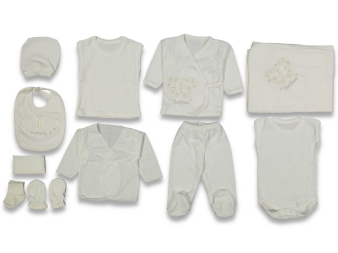 UNISEX 1/3 AY JUUTA KUĞU KELEBEK 11 Lİ SET