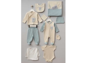 UNISEX 0/3 AY KOALA 10 PARÇA ZIBIN SETİ