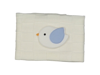 UNISEX 12/12 AY 70*95 KUŞ DESEN KUTULU BATTANİYE