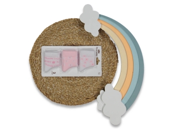 KIZ 1/2 YAŞ KARIŞIK DESEN PCV ÇORAP