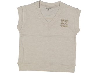 KIZ 5/8 YAŞ MORE GOOD VİBES NAKIŞLI SÜVETER