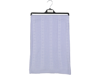 UNISEX TRİKO ZİNCİRLİ SAÇ ÖRGÜ BATTANİYE 