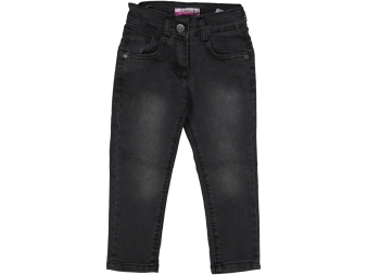 KIZ 8/12 YAŞ KLASİK FÜME KOT PANTOLON