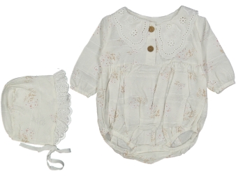 KIZ 6/12 AY HAZIR YAKA ROMPER BADİ