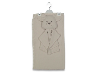 UNISEX 3/3 YAŞ 90*110 AYI OYUNCAKLI BATTANİYE