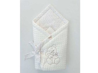 UNISEX 1/24 AY PİNA AYI DESEN NAKIŞLI KUNDAK BATTA