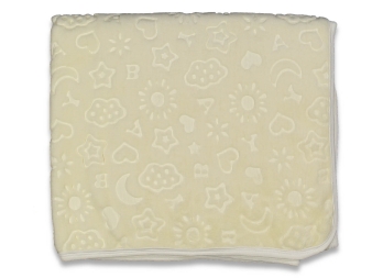 UNISEX 12/12 AY 80*90 KARIŞIK DESENLİ EMBOS BATTANİYE