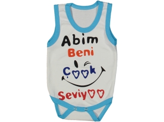 UNISEX 2/36 AY ABİM BENİ SEVİO ÇITÇITLI BADİ