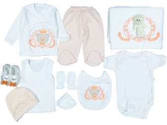 KIZ 1/3 AY AYI OYUNCAKLI 10 LU ZIBIN SET