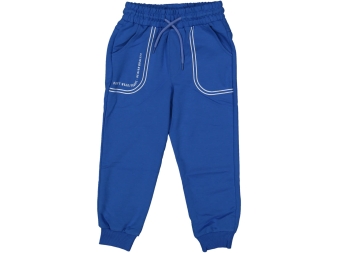 ERKEK 10/14 YAŞ ŞERİTLİ CEP BASKILI EŞOFMAN ALTI