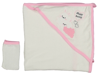 UNISEX 1/36 AY TAVŞAN NAKIŞLI HAVLU SİLGİ