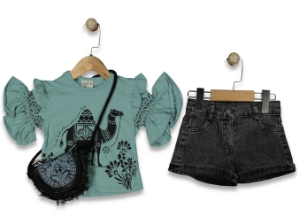 KIZ 2/5 YAŞ 3 LÜ KIZ TAKIM