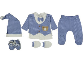 ERKEK 1/3 AY UYKUCU AYI KUTU 5Lİ SET