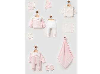 UNISEX 1/3 AY PONPON KABARTMALI 10 LU SET