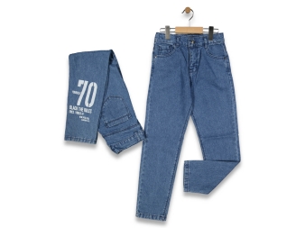 ERKEK 8/12 YOURSELF 70 BASKILI PANTOLON