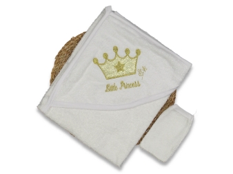 UNISEX 1/12 AY TAÇ NAKIŞLI HAVLU SİLGİ