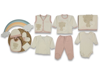 UNISEX 1/3 AY TÜYLÜ AYI 10LU SET