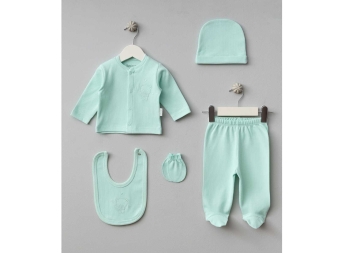 UNISEX 1/3 AY KALPLİ AYICIK 5 Lİ ZIBIN TAKIMI