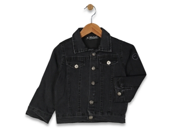 ERKEK 8/12 YAŞ FÜME KOT CEKET 