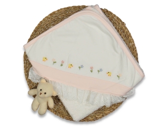 KIZ 1/9 AY FİSTO ÇİÇEKLİ HAVLU