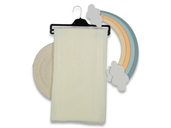 UNISEX 12/12 AY ZİNCİR SAÇ ÖRGÜ TRİKO BEBEK BATTAN