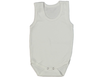 UNISEX 3/36 AY DÜZ ASKILI BADİ