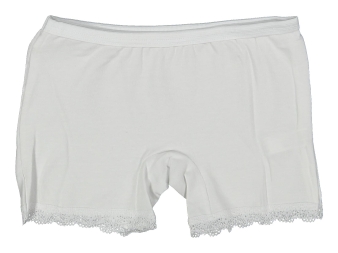 KIZ 2/3  YAŞ BEYAZ LİKRALI BOXER