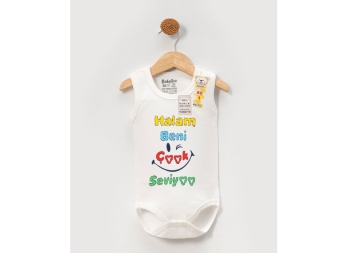 UNISEX 12 Ay,18 Ay,24 Ay,3 Yaş HALAM SEVIYOR BASKI