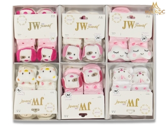 BEBE 0/6 AY 12 Lİ OYUNCAKLI ÇORAP