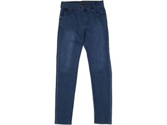 KIZ 13/17 YAŞ KOT CEBİ KALP NAKIŞLI LİKRALI PANTOLON