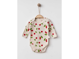 KIZ 1/9 AY KİRAZ KOLLU KÜÇÜK BADİ