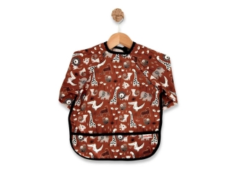 UNISEX 6/24 AY SAFARİ FİL DESEN KOLLU ÖNLÜK