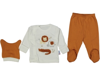 ERKEK 3/3 AY HAYVAN SÜZİNELİ ZIBIN TAKIM