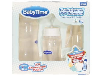 BEBE FONKSİYONEL PP BİBERON 150 ML+250 ML