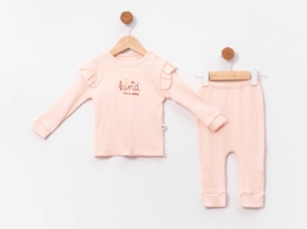 KIZ 3/12 AY KIND NAKIŞLI 2Lİ TAKIM