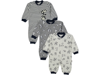 ERKEK 3/9 AY PANDA BASKILI TEK BOY TULUM