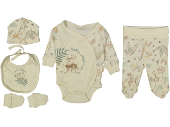 ERKEK 1/1 AY KANSAS 5Lİ ZIBIN SET 