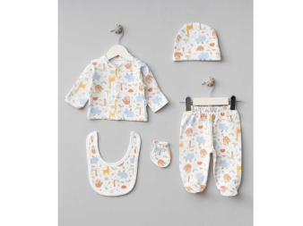 UNISEX 1/3 AY KOALA JAKAR 5 Lİ ZIBIN TAKIMI