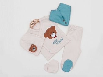 ERKEK 3/3 AY BEST FRIEND 5Lİ ZIBIN TAKIM 