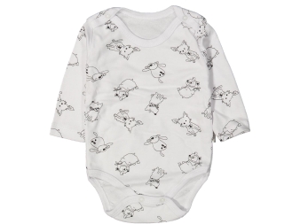 UNISEX 3/12  AY KÖPEKLİ KOLLU BADİ