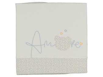 UNISEX 1/12 AY 85*90 KALPLİ AMORE NAKIŞLI BATTANİYE 