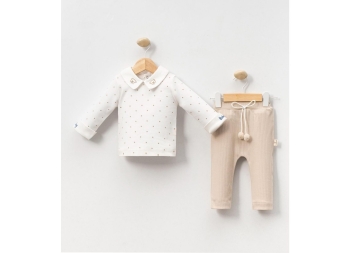 ERKEK 3/9 AY PUANLI 3LÜ TAKIM